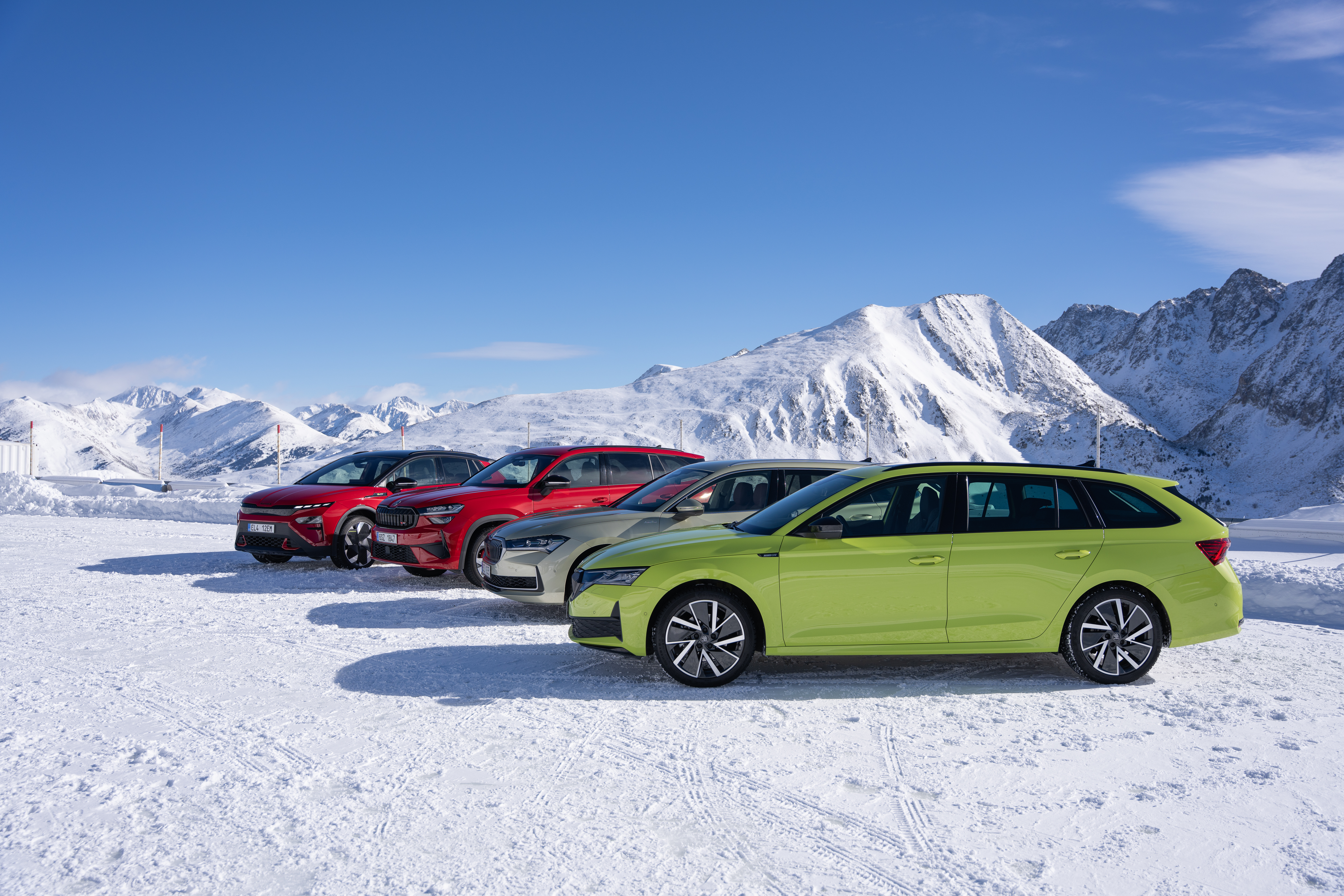 The Škoda 4x4 model range: Safe driving in all weather and challenging terrain
