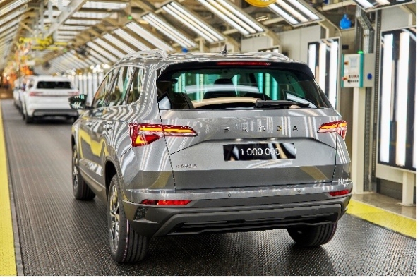 Production milestone: Škoda Auto builds its one-millionth Karoq