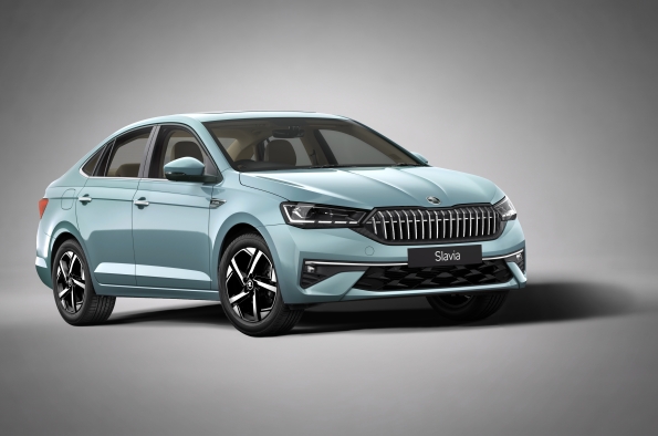 Škoda Auto unveils updated Slavia in India