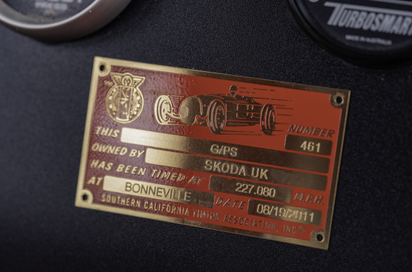 227.080mph: Škoda UK celebrates 15th anniversary of ‘Salt Spec’ Octavia vRS driving into the Land Speed Record books