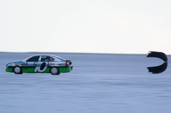 227.080mph: Škoda UK celebrates 15th anniversary of ‘Salt Spec’ Octavia vRS driving into the Land Speed Record books