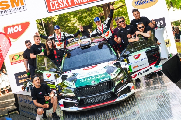 Škoda crew wins Czech title in 2026
